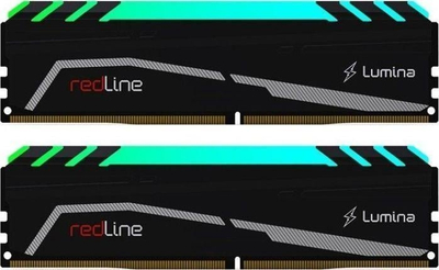 Десктоп RAM меморија Mushkin Redline Lumina RGB 32GB DDR5, 6400MHz, CL32, црна