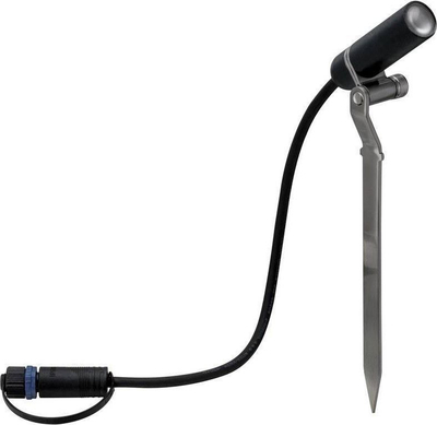 Градинарска светилка Paulmann Plug &amp; Shine 93997, LED 2.5W, топло светло, црна