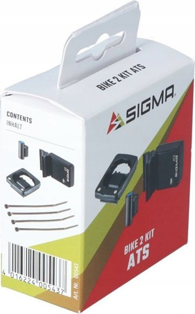 Sensor shpejtësie biçiklete Sigma ATS Bike 2 Kit, wireless, i zi