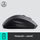 Mouse pa tela Logitech M705 Marathon, USB, ergonomik, gri