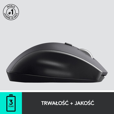 Mouse pa tela Logitech M705 Marathon, USB, ergonomik, gri