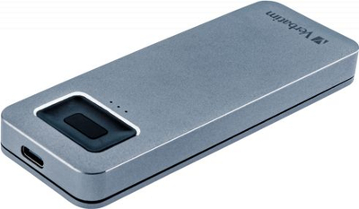 SSD i jashtëm Verbatim Executive Fingerprint Secure, 512GB, USB 3.1, gri