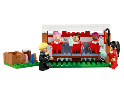 Lodër ndërtimi LEGO Icons, set koleksionues, model dekorativ, shumëngjyrëshe