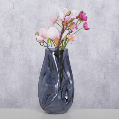 Vazo qelqi Boltze Home Lojin, 16 cm, gri
