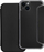 Futrollë Piano Book Case për iPhone 14 Plus, tip portofol, mbyllje me magnet, e zezë