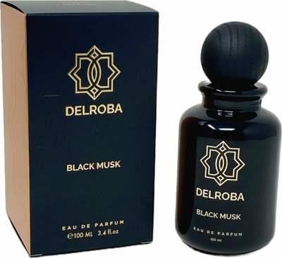 Parfum Delroba Black Musk, Eau de Parfum, 100 ml, për burra