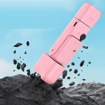 Set mbrojtës PULUZ për DJI Osmo Pocket 3, 6 në 1, TPU PU, rozë