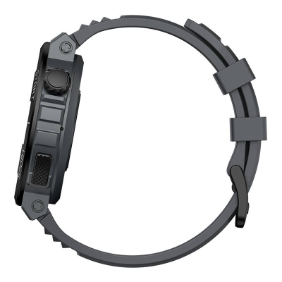 Smartwatch Zeblaze Ares 3 Plus, 1.43" AMOLED, thirrje zanore, i zi