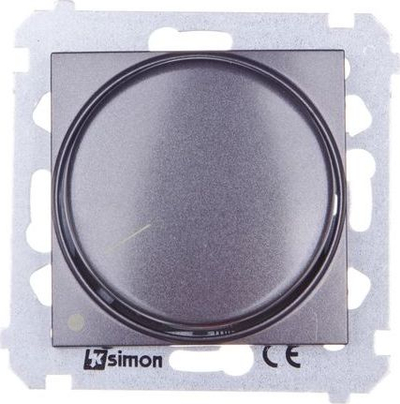 Rregullator dritash Simon 54 Rotary Dimmer, 5–215W, për LED, antracit