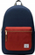Çantë shpine Herschel Settlement, 23L, ndarje për laptop, blu Black Iris Red Ochre