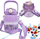 Shishe uji Extralink Bottle for School Kindergarten, 1L, me pipëz, shumëngjyrëshe