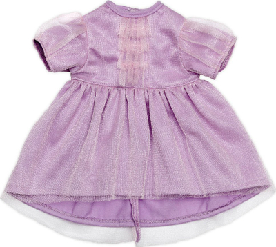 Fustan për kukull Skrållan Lillan Party Dress, elegant, vjollcë