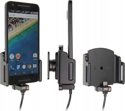 Mbajtëse telefoni Brodit Active Holder, karikues me prizë t’makinës, e zezë