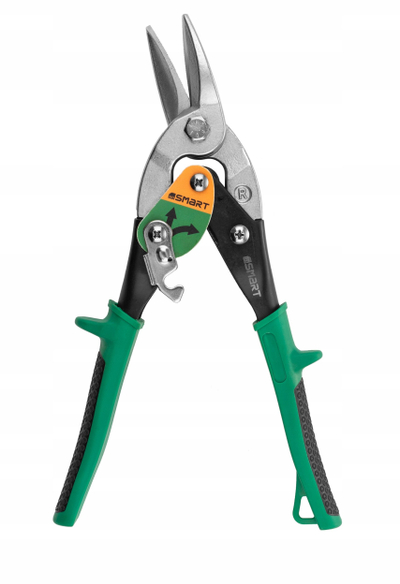 Gërshërë llamarine SMART365 56-39003, 240 mm, CrMo, dorezë soft grip, djathtas