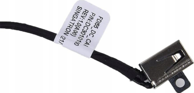 Kabllo Dell DC-IN, 11cm, e zezë