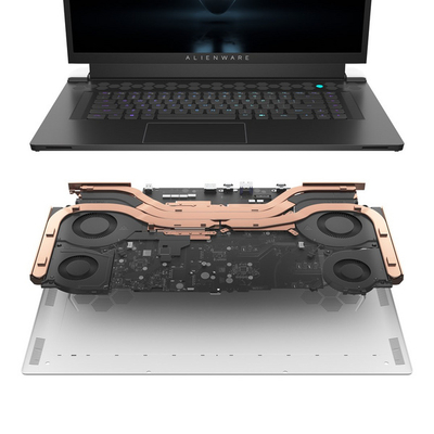 Laptop Alienware x17 R2, 17.3", Intel Core i7, 64GB RAM, 1TB SSD, Intel Iris Xe Graphics, i zi/i argjendtë