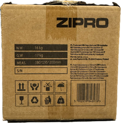 Zipro Прилагодлива Гантера од Леано Железо, 16 kg
