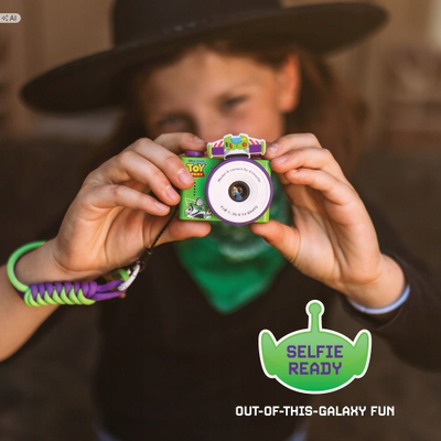 Aparat digjital për fëmijë Kiimento Disney Model A Buzz Lightyear, 48MP, 16GB, jeshil