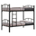 Shtrat marinari metalik HM328.01, 90×190 cm, i zi