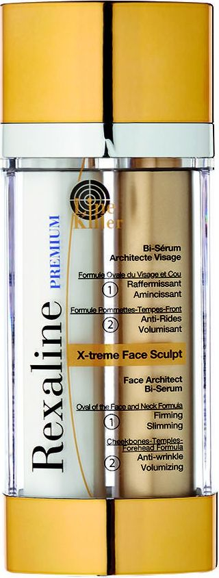 Serum fytyre Rexaline Premium Line Killer X-treme Face Sculpt Bi-Serum, 2x15ml, kundër rrudhave