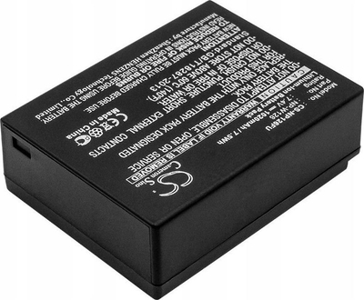 Bateri për kamerë Cameron Sino NP-W126 NP-W126S, 1020mAh, Li ion, e zezë
