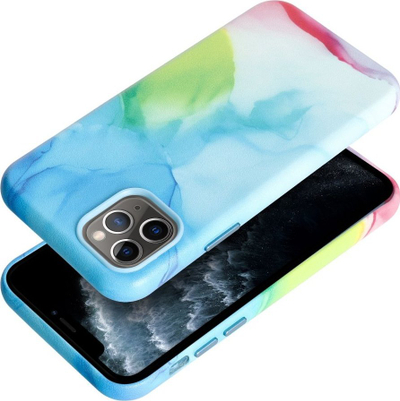 Husë MagSafe për iPhone 11 Pro, silikon lëkurë, mikrofibër nga brenda, me shumë ngjyra