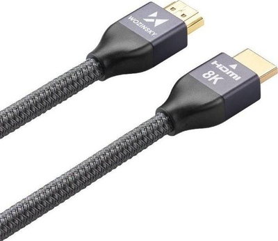 Kabllo HDMI Wozinsky WHDMI-50, 5m, 8K, ngjyrë argjendtë