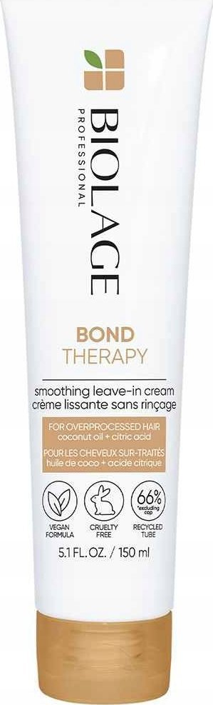 Krem flokësh Biolage Bond Therapy Smoothing, leave in, 150 ml