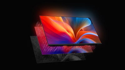 Телевизор Xiaomi A Pro 55, 55", 4K QLED, Паметен Google TV