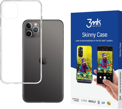 Mbrojtëse telefoni 3MK Skinny Case, për iPhone 11 Pro Max, transparente