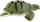 Lodër pelushi Dubi Turtle, 14 cm, shumëngjyrëshe