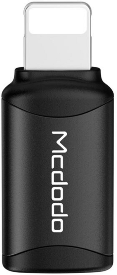 Përshtatës Mcdodo USB-C - Lightning, ngjyrë e zezë