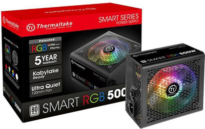Furnizues me energji Thermaltake Smart (PS-SPR-0500NHSAWE-1), RGB, 500 W