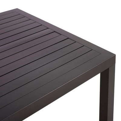 Tavolinë alumini 140×80 cm (HM5571.02), gri