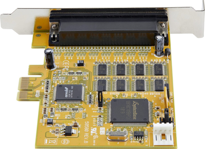 Kartë serike StarTech.com PEX8S1050PCI, 8 porta RS232, PCI Express, me kabllo DB9