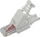 Prizë RJ45 Netrack UTP Cat 6, plug tool free, e tejdukshme