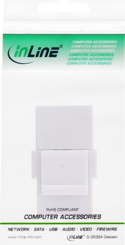 Modul snap-in INLINE USB C, 1 portë, Power Delivery, i bardhë