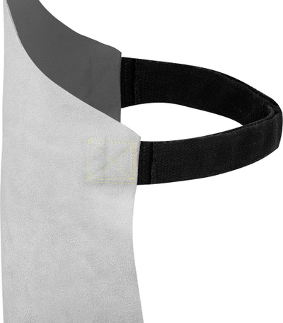 Përparëse saldimi Neo Tools, lëkurë rezistente ndaj flakës, 60x90cm, kafe