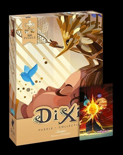 Puzzle Dixit Escape, 500 copa, koleksion artistic, shumëngjyrësh