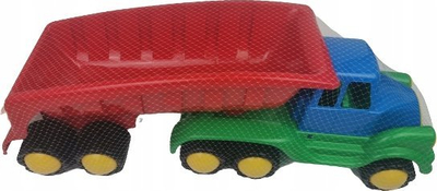 Lodër kamion me rimorkio Hemar Truck With Trailer MIX, 70 cm, shumëngjyrëshe