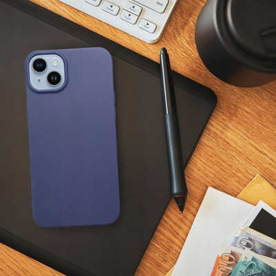 Kapak telefoni Matt Case për Samsung A32 LTE 4G, blu