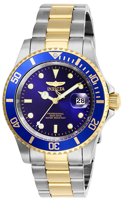 Orë për meshkuj Invicta Pro Diver Quartz 26972, e argjendtë