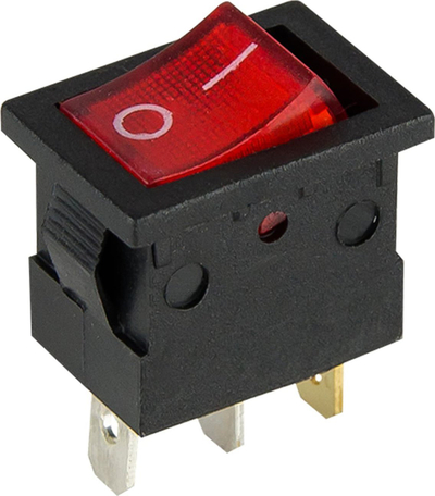 Çelës me dritë MK1012C, 12V, i kuq