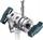 Kokë grip trefishe Avenger Grip Helper, për stenda 16 mm, alumin, argjendtë