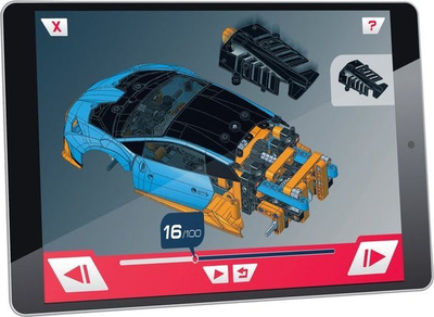 Set ndërtimi Clementoni Mechanics Lamborghini Huracán STO, STEM, 8+, shumëngjyrësh