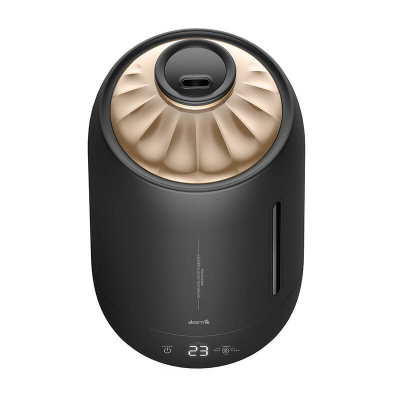 Lagështues ajri ultrasonik Deerma F600, 5L, me difuzer aromash, i zi