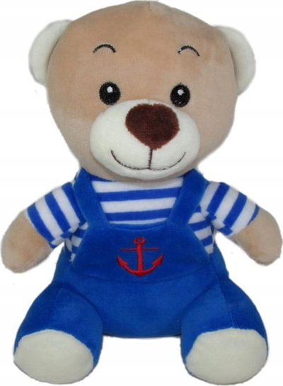 Ariush pellushi Sun-Day Teddy Bear M-3651, 14cm, marin, blu