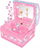 Kuti muzikore Pecoware Music Box Chest Unicorn, me figurë unikorn, rozë