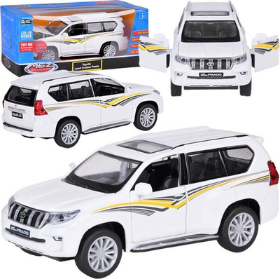 Veture lodër metalike Jokomisiada Toyota Land Cruiser Prado, dritë, tingull, shumëngjyrëshe