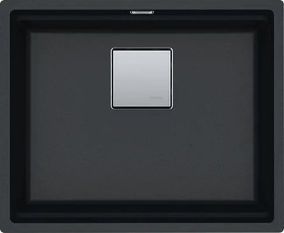 Lavabo kuzhine nënplan Franke Kubus 2 KNG 110-52, Fragranit, Onyx e zezë